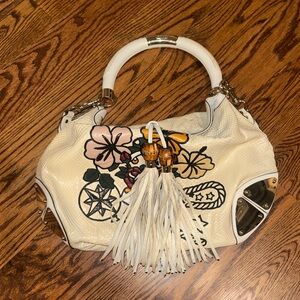 Gucci x Rhianna Embroidered Tattoo Heart Collection Python Bag